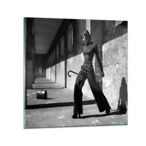 Impression sur verre - Image sur verre - Élégance urbaine - 40x40 cm