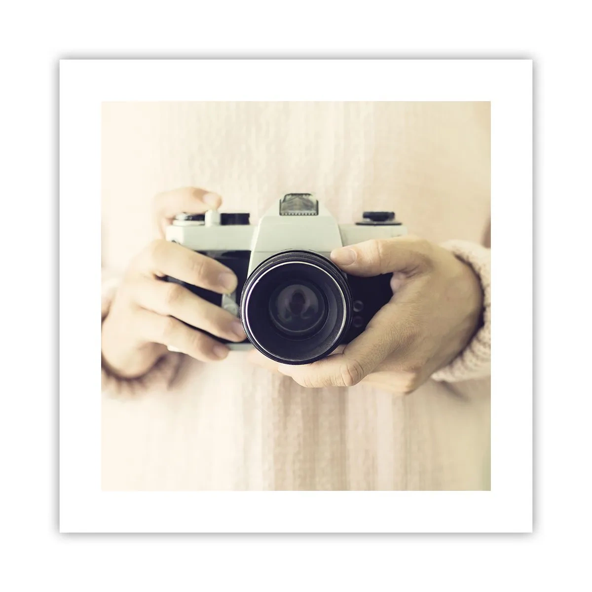 Affiche - Poster - Pour voir plus ... - 40x40 cm