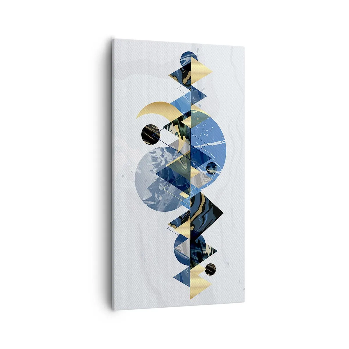 Impression sur toile - Image sur toile - Paysage géométrique - 55x100 cm