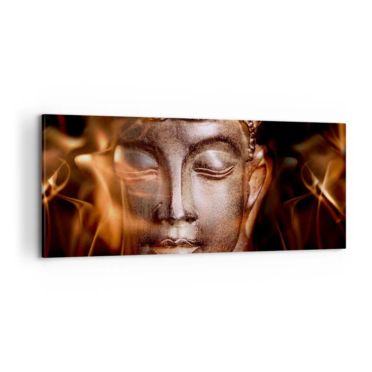 Impression sur toile - Image sur toile - Il n'existe qu'ici et maintenant - 100x40 cm