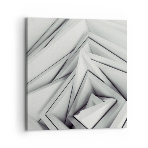 Impression sur toile - Image sur toile - Bourgeon d’angles vifs - 70x70 cm