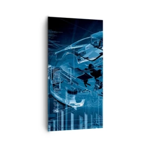 Impression sur toile - Image sur toile - Anatomie de l'ingénierie - 65x120 cm