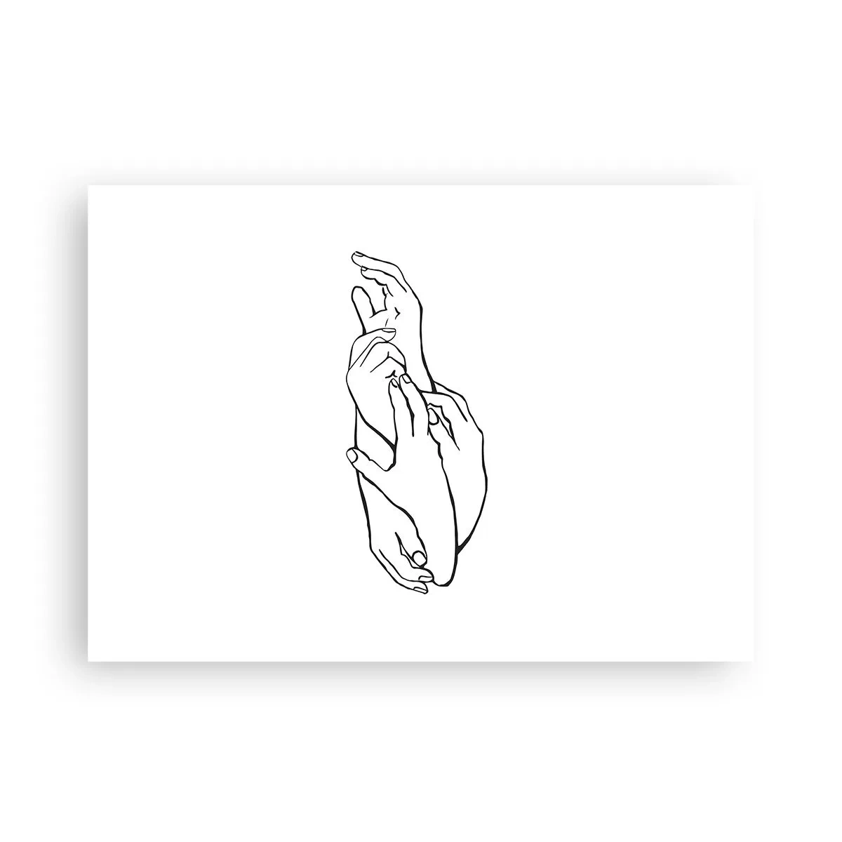 Affiche - Poster - Bon contact - 70x50 cm