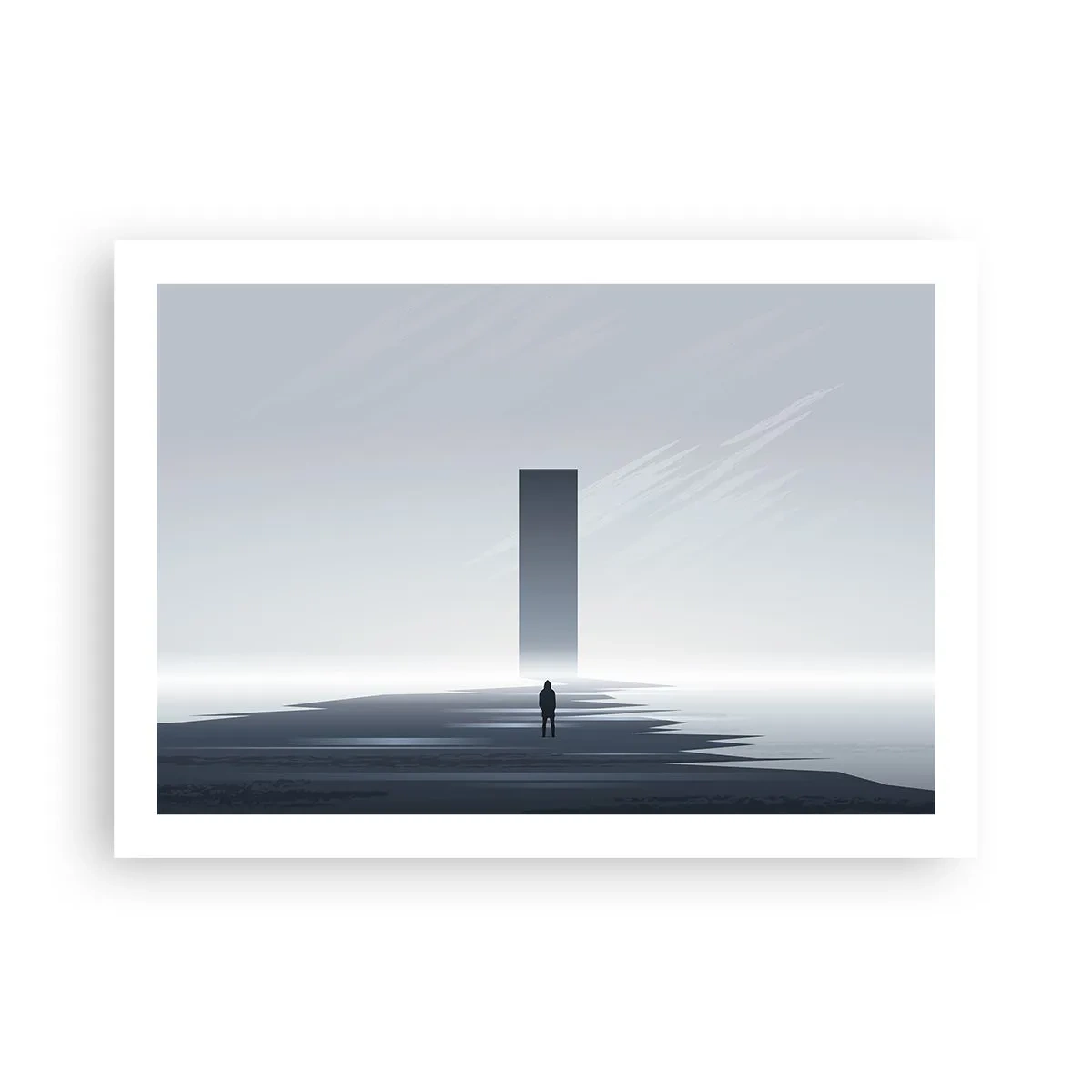 Affiche - Poster - Opportunité ou menace ? - 70x50 cm