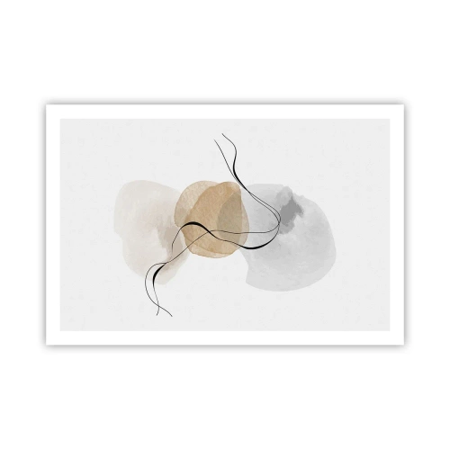 Affiche - Poster - Perles d'air - 91x61 cm