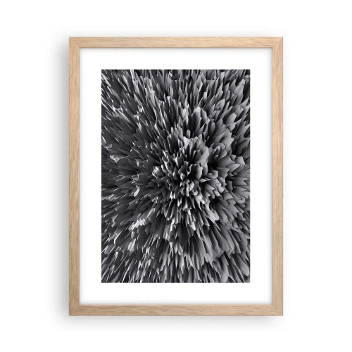 Affiche dans un chêne clair - Poster - Ça ne peut pas être plus dur que ça - 30x40 cm