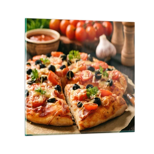 Impression sur verre - Image sur verre - Tu t'en es encore tiré - 70x70 cm