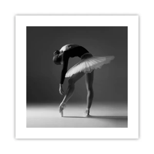 Affiche - Poster - Belle ballerine - 40x40 cm