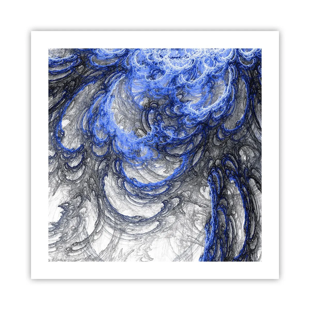Affiche - Poster - La naissance d'une vague - 50x50 cm