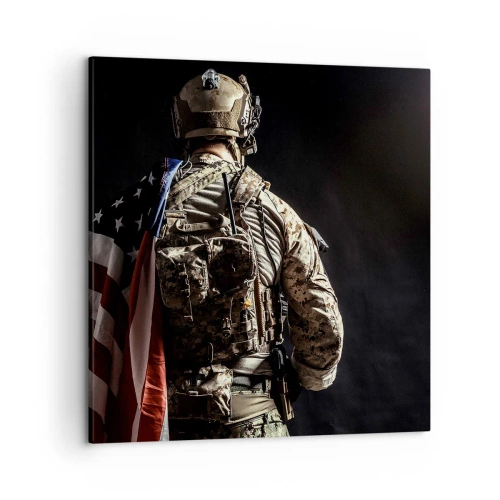 Impression sur toile - Image sur toile - C'est exactement pour ça - 50x50 cm