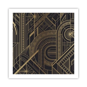 Affiche - Poster - Concept, idée, plan - 60x60 cm