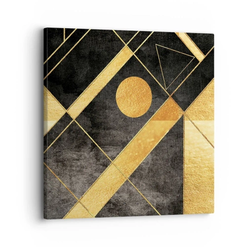 Impression sur toile - Image sur toile - Soleil du désert - 30x30 cm