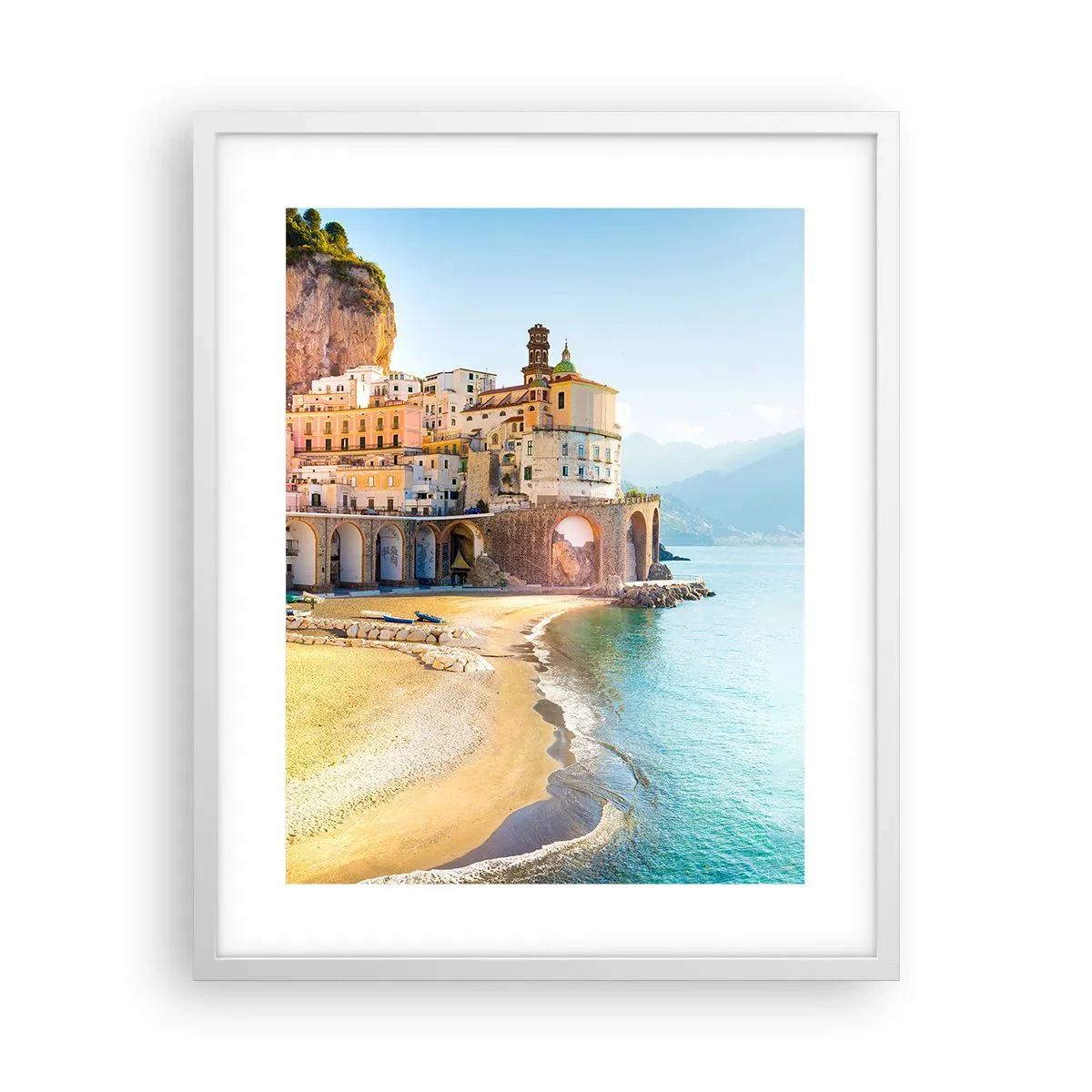 Affiche dans un cadre blanc - Poster - La ville est incroyable - 40x50 cm