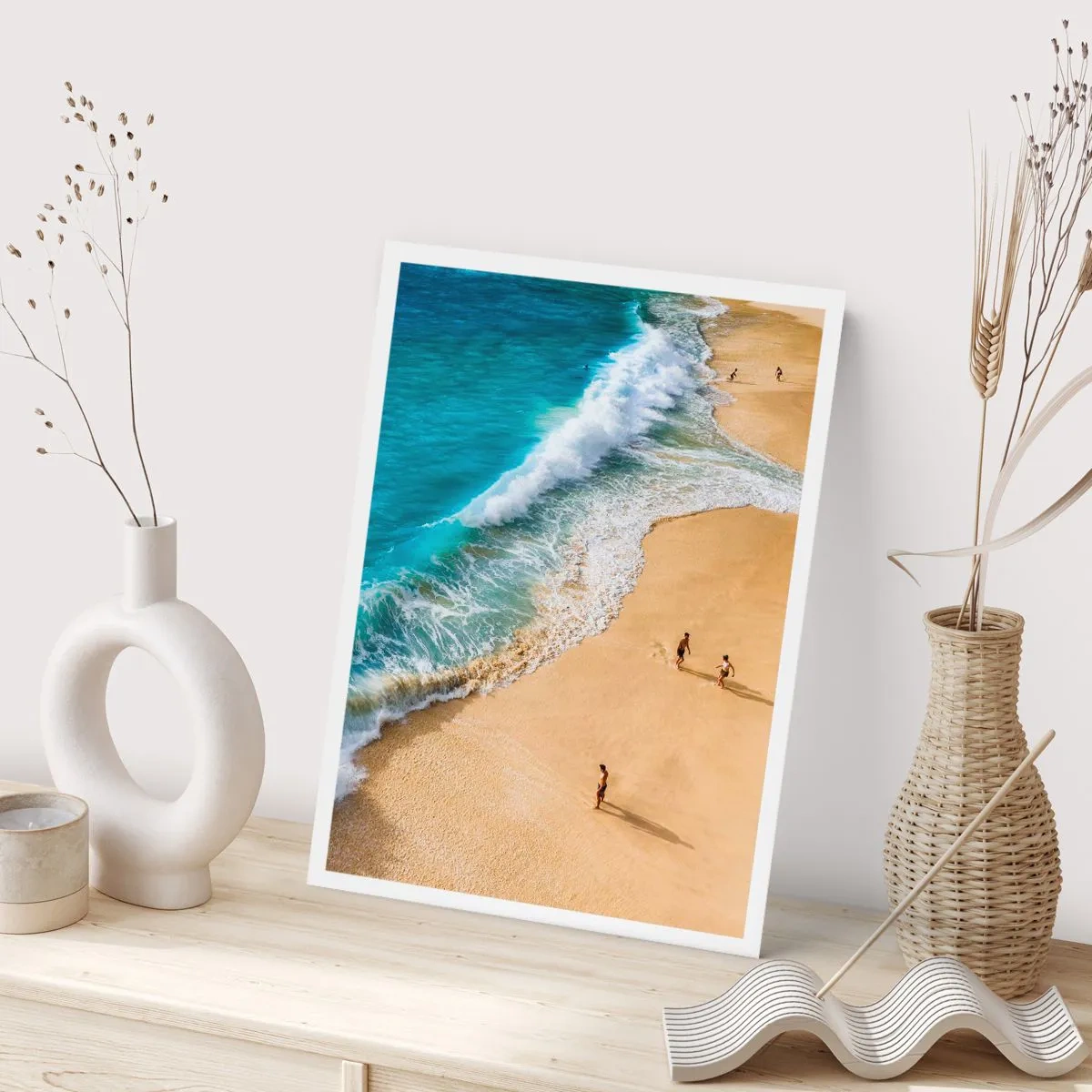 Affiche - Poster - Et ensuite le soleil, la plage… - 61x91 cm
