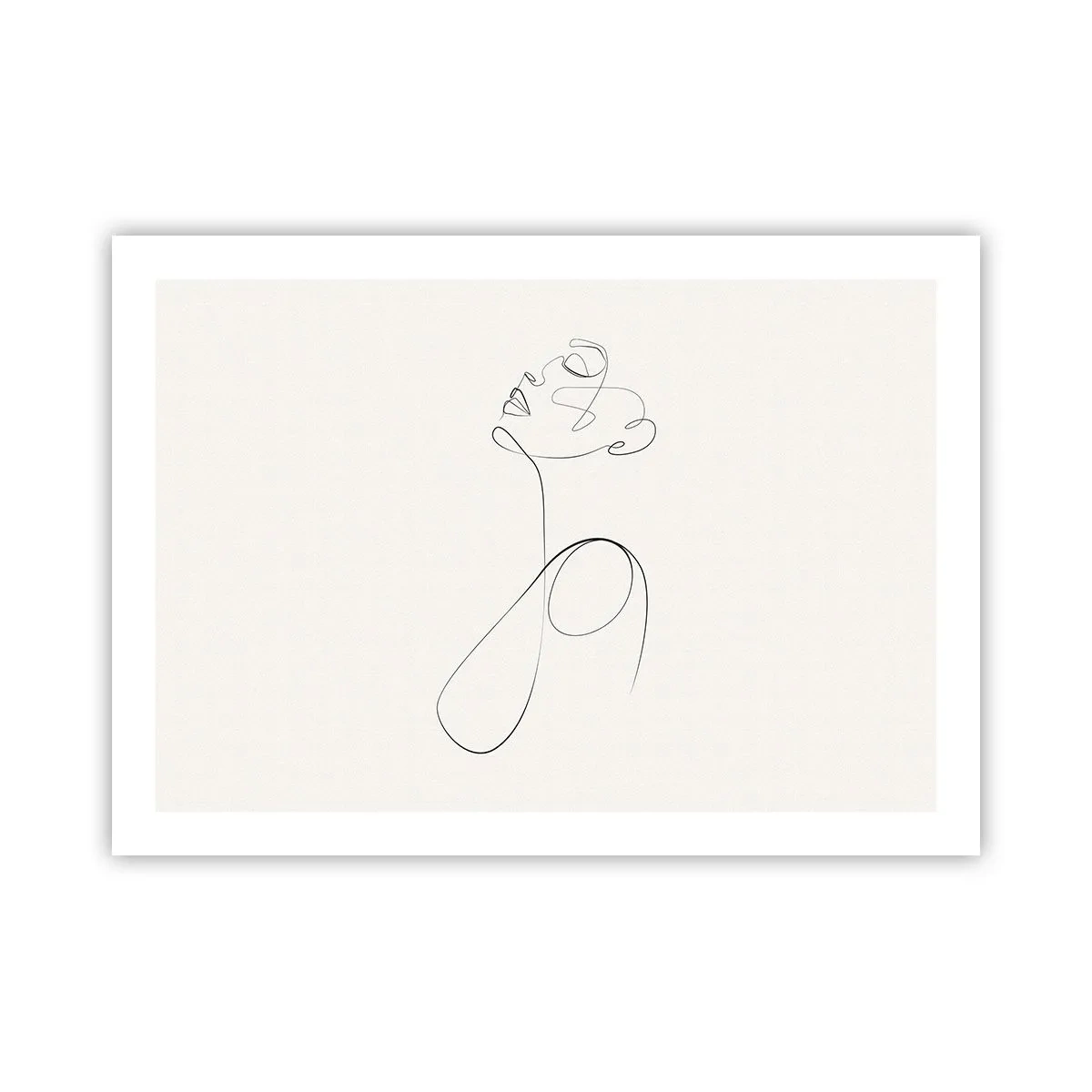 Affiche - Poster - En boucle dans les rêves - 70x50 cm