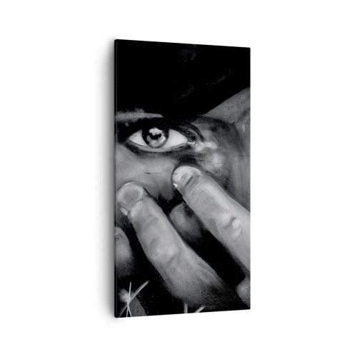 Impression sur toile - Image sur toile - Je ne dirai pas qui a peint - 55x100 cm