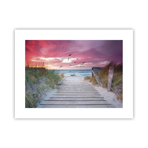 Affiche - Poster - Impression de la Baltique - 40x30 cm