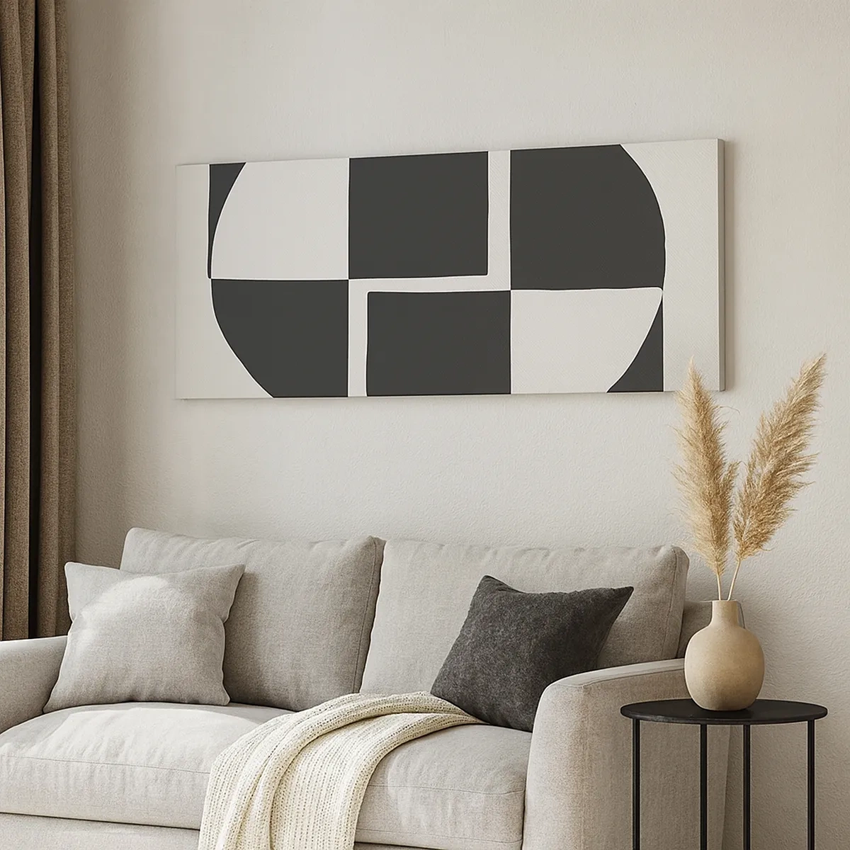 Impression sur toile - Image sur toile - Antithèse - Synthèse - 30x30 cm