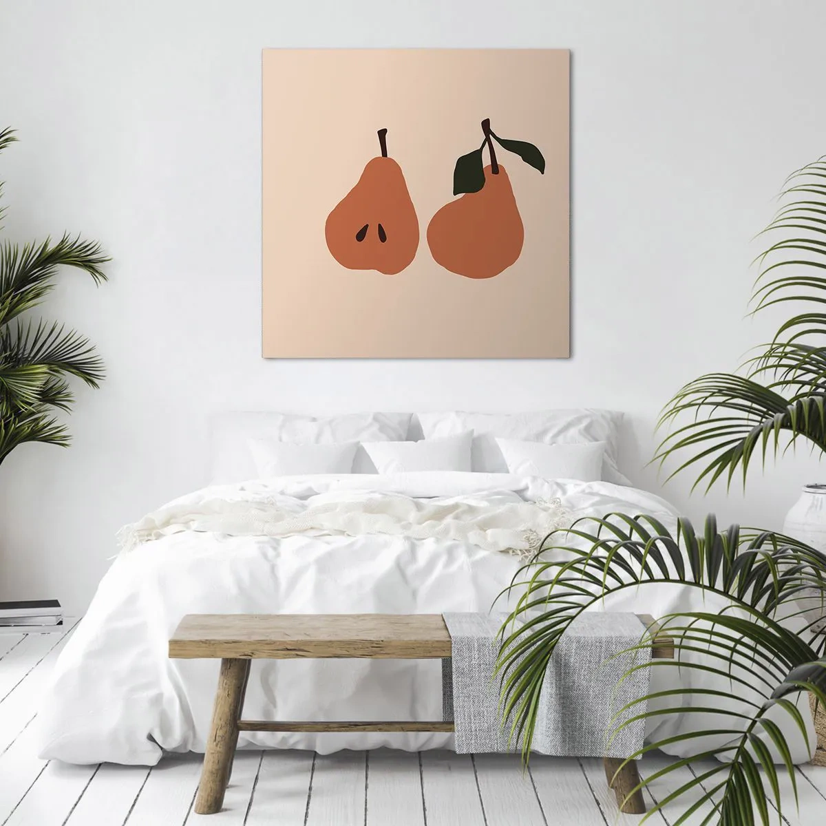 Impression sur toile - Image sur toile - La douceur elle-même - 30x30 cm