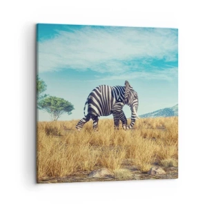 Impression sur toile - Image sur toile - Le gris n'est déjà plus à la mode - 50x50 cm