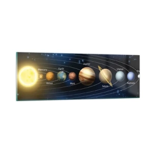 Impression sur verre - Image sur verre - L'une des dix - 90x30 cm