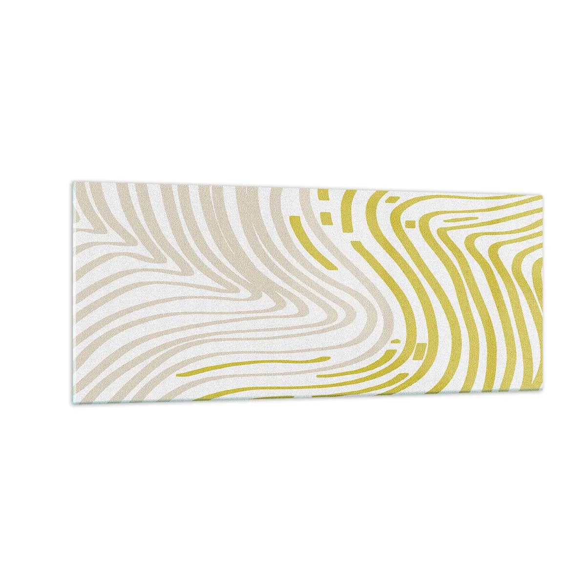 Impression sur verre - Image sur verre - Une composition au léger virage - 100x40 cm