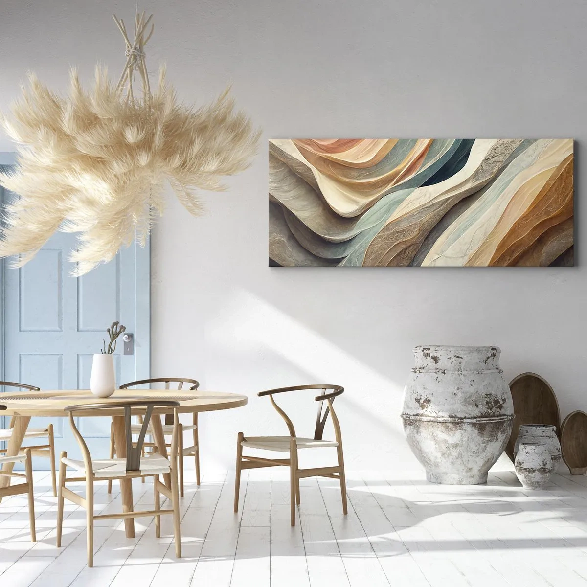 Impression sur toile - Image sur toile - Le moment avant le changement - 100x40 cm