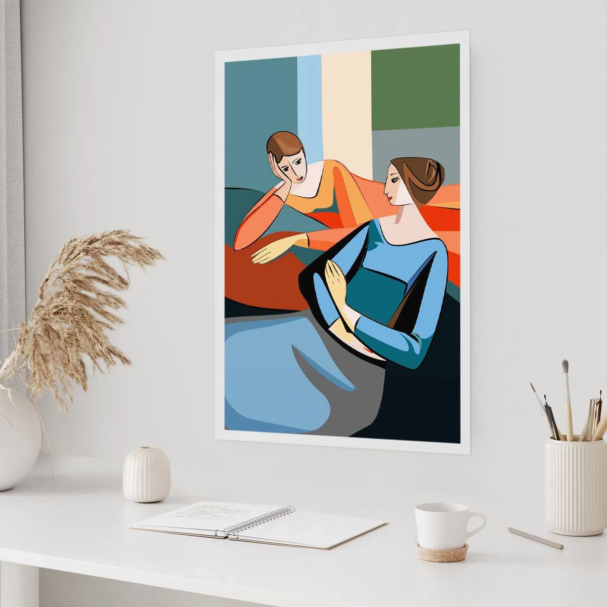 Affiche - Poster - Un moment de confiance - 70x100 cm