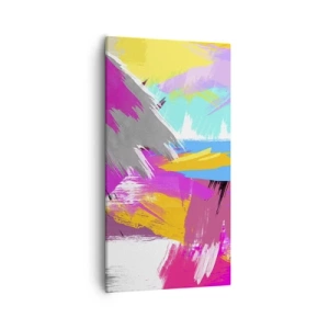 Impression sur toile - Image sur toile - Maz, maz, maz encore une fois - 55x100 cm