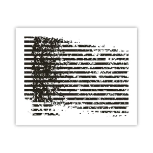 Affiche - Poster - Rythme et bruissement - 50x40 cm