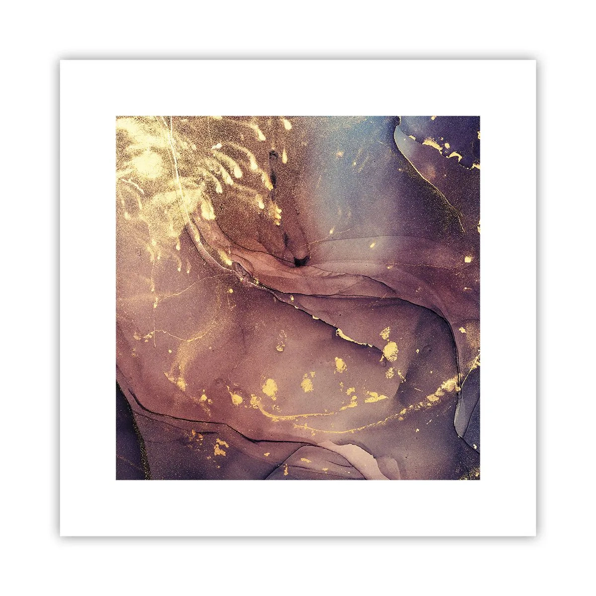 Affiche - Poster - Matière et esprit - 30x30 cm