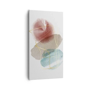 Impression sur toile - Image sur toile - Coraux de l'espace - 55x100 cm