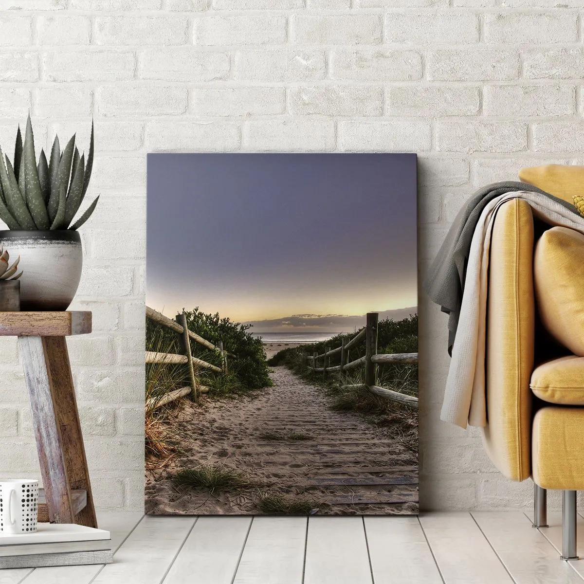 Impression sur toile - Image sur toile - On voit déjà le but - 65x120 cm
