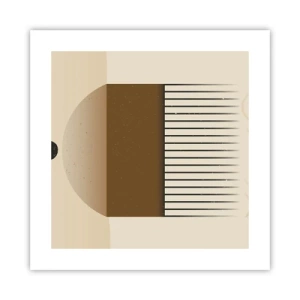 Affiche - Poster - Différents états - 40x40 cm