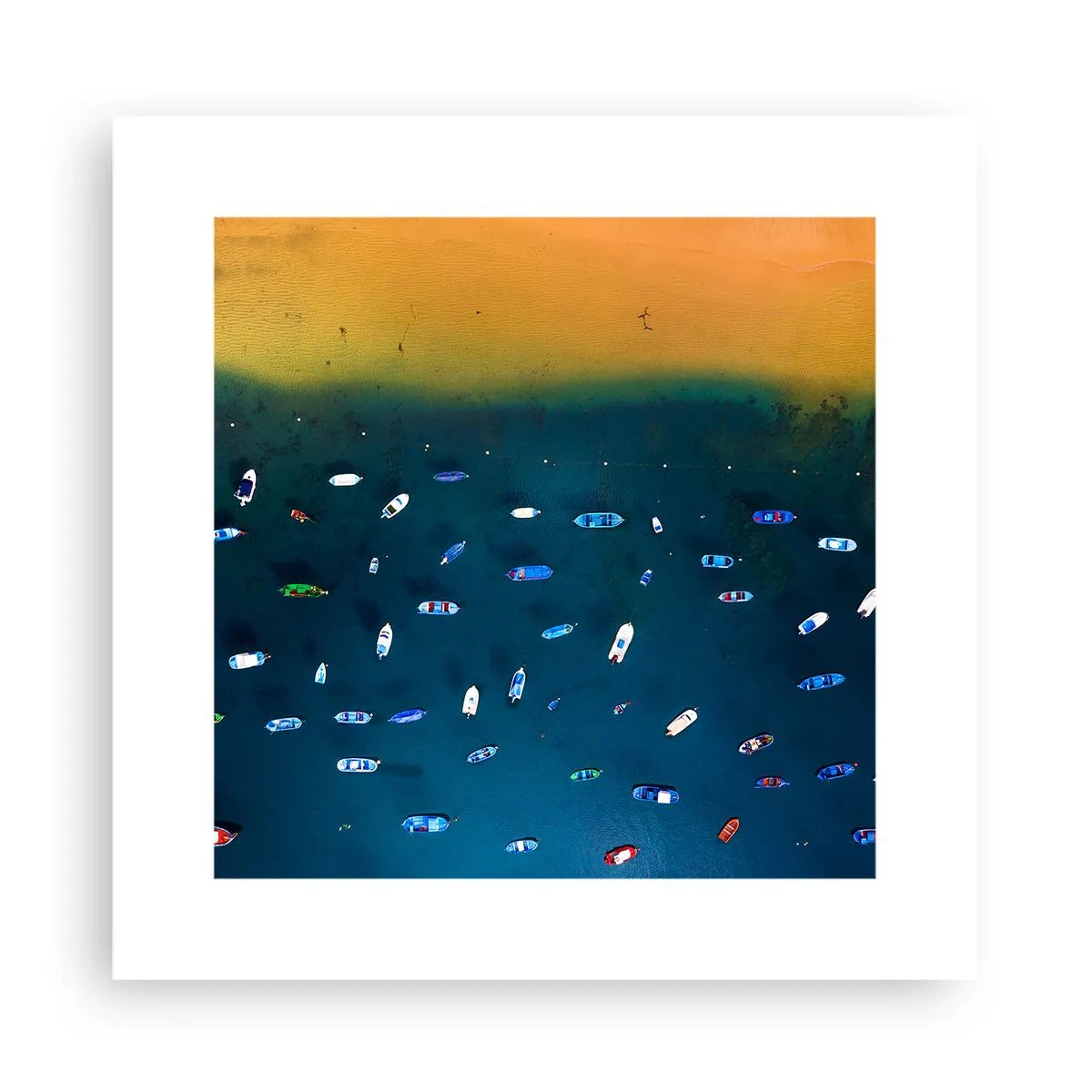 Affiche - Poster - Jeu de vacances - 30x30 cm
