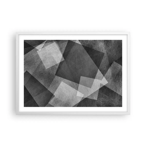 Affiche dans un cadre blanc - Poster - Le symbole éternel de durabilité et d'ordre - 70x50 cm