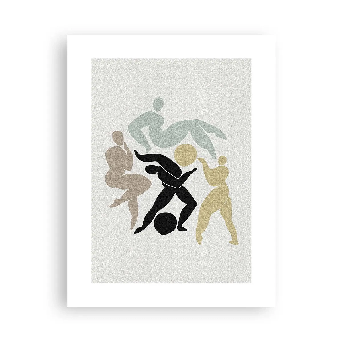 Affiche - Poster - Faire de l'exercice pour la santé et la beauté - 30x40 cm