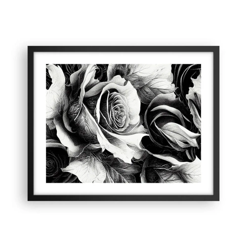 Affiche dans un cadre noir - Poster - Toujours une reine - 50x40 cm