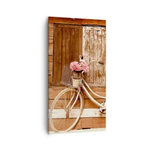 Impression sur toile - Image sur toile - Je reviens tout de suite - 55x100 cm