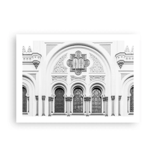 Affiche - Poster - À la frontière des cultures - 70x50 cm