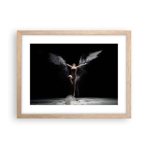 Affiche dans un chêne clair - Poster - Les elfes existent - 40x30 cm