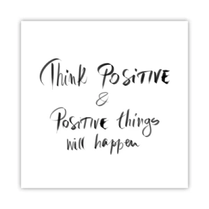 Affiche - Poster - Comment vivre? - 60x60 cm