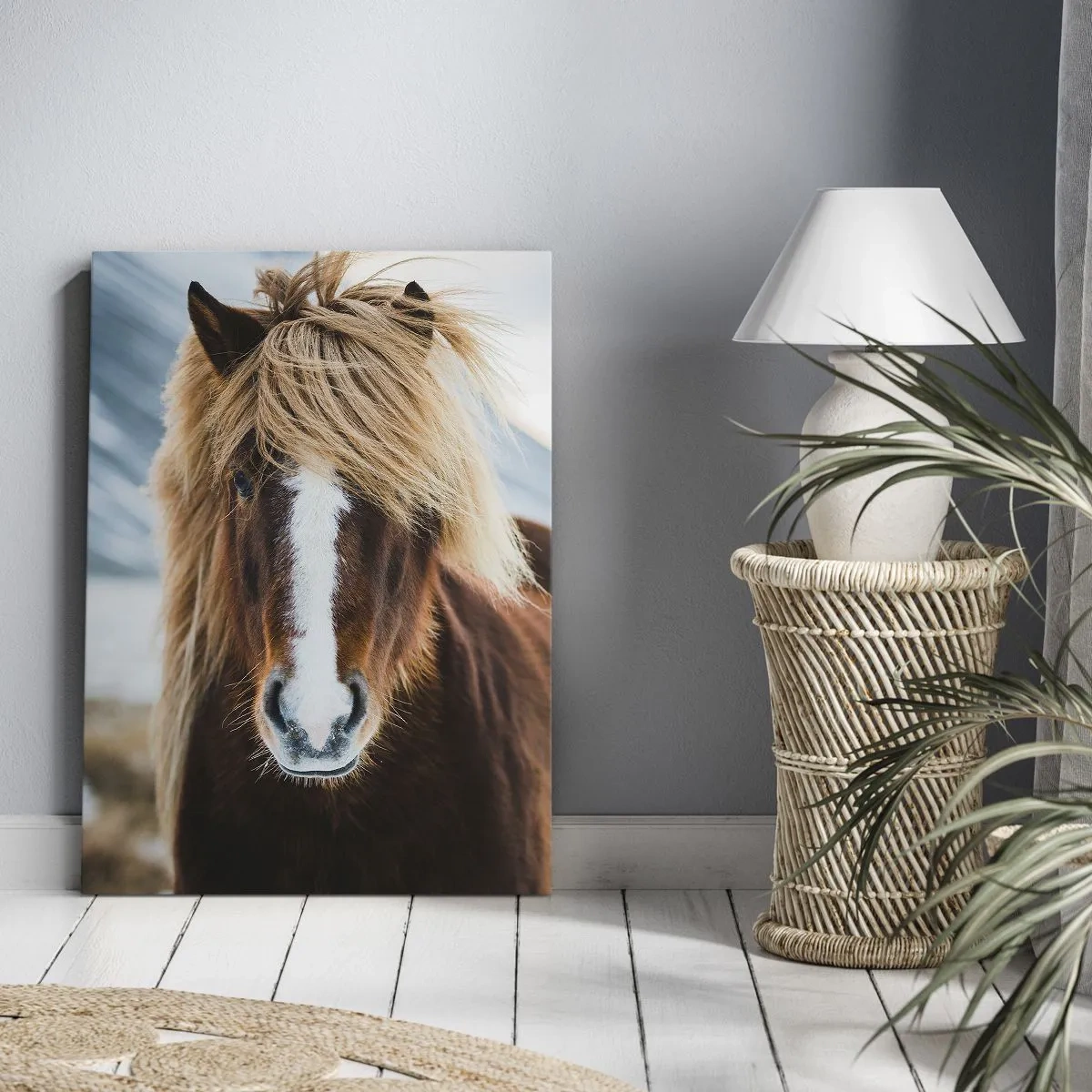 Impression sur toile - Image sur toile - Sentez-vous la liberté ? - 65x120 cm