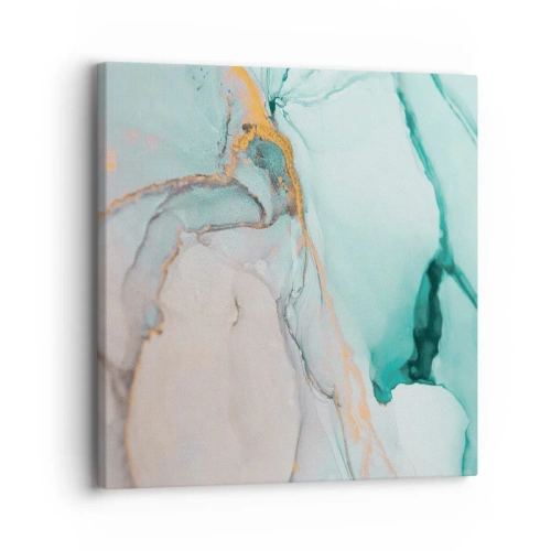 Impression sur toile - Image sur toile - Danse des formes et des couleurs - 30x30 cm