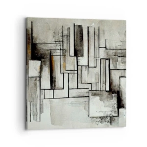 Impression sur toile - Image sur toile - Le pouvoir de la simplicité - 70x70 cm