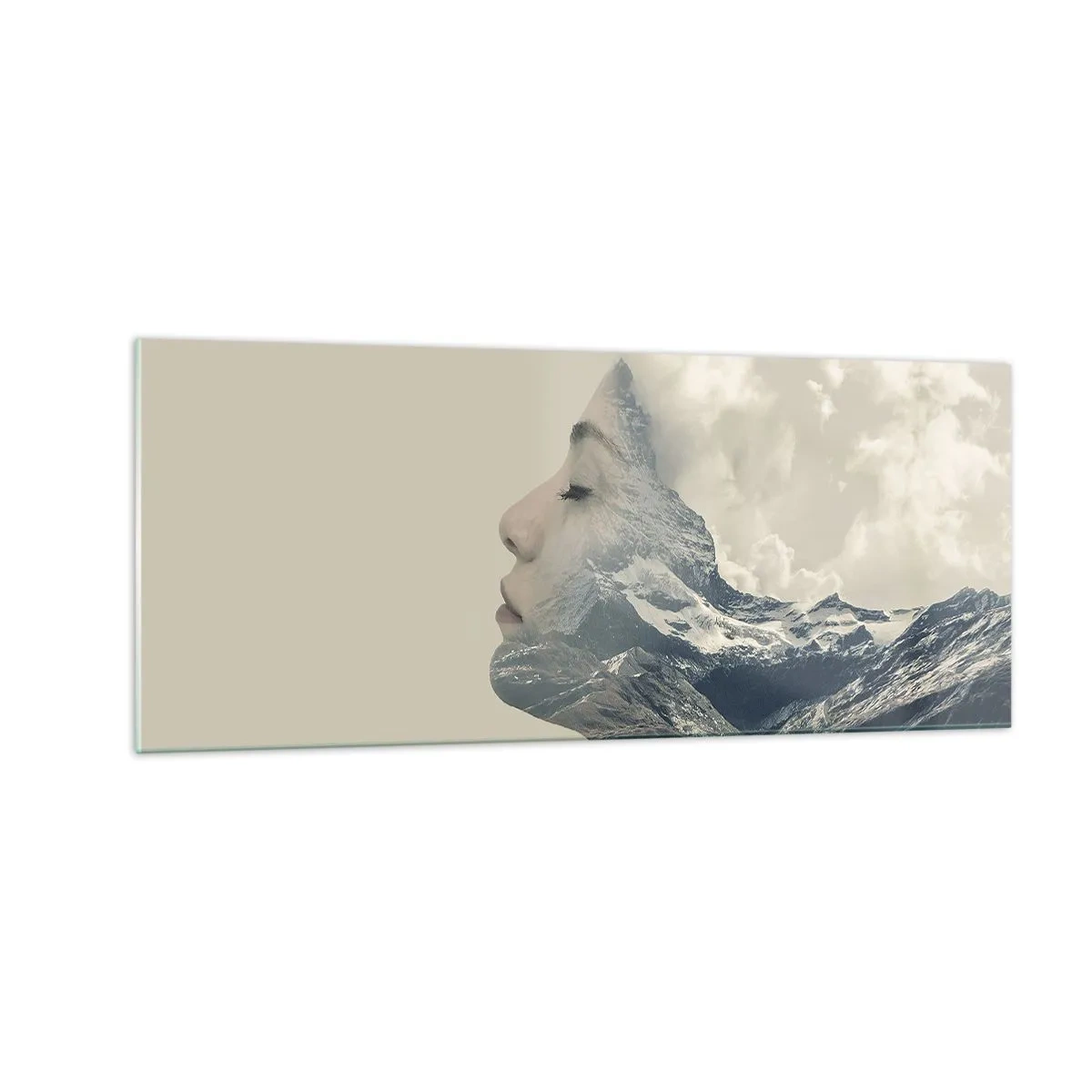 Impression sur verre - Image sur verre - La beauté des éléments - 100x40 cm