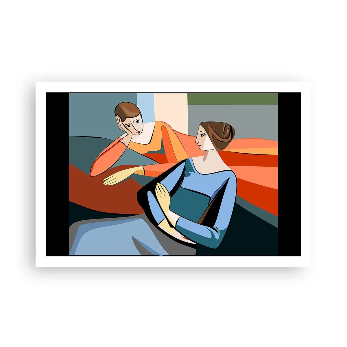 Affiche - Poster - Un moment de confiance - 91x61 cm