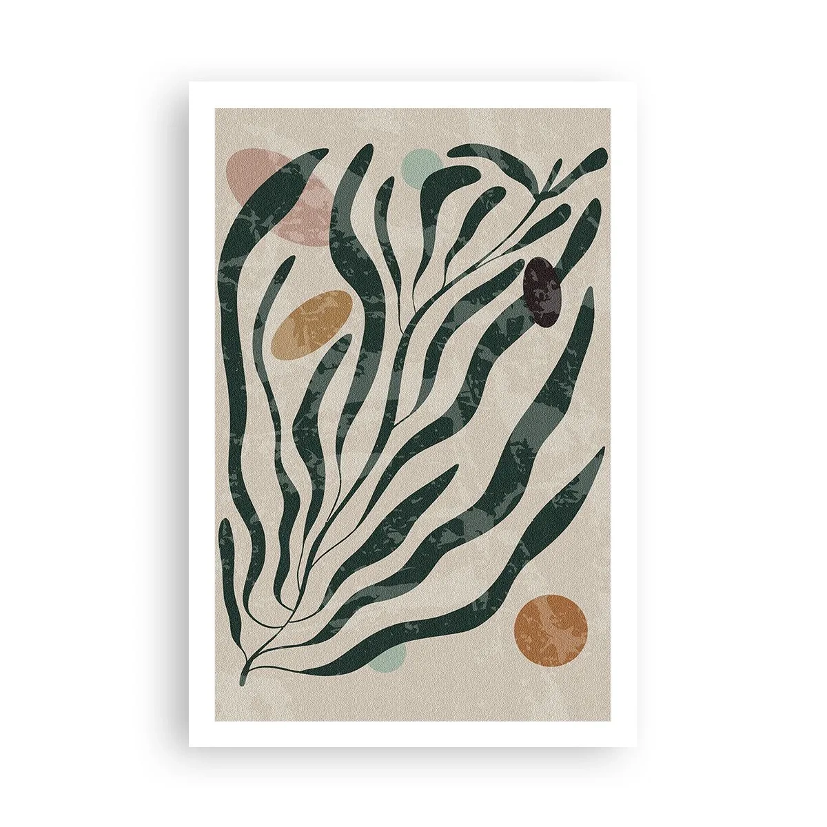 Affiche - Poster - Parmi la verdure - 61x91 cm