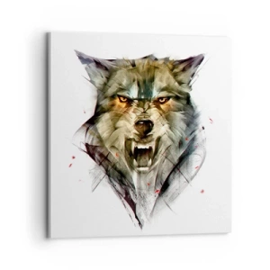 Impression sur toile - Image sur toile - Pas un pas ! - 70x70 cm