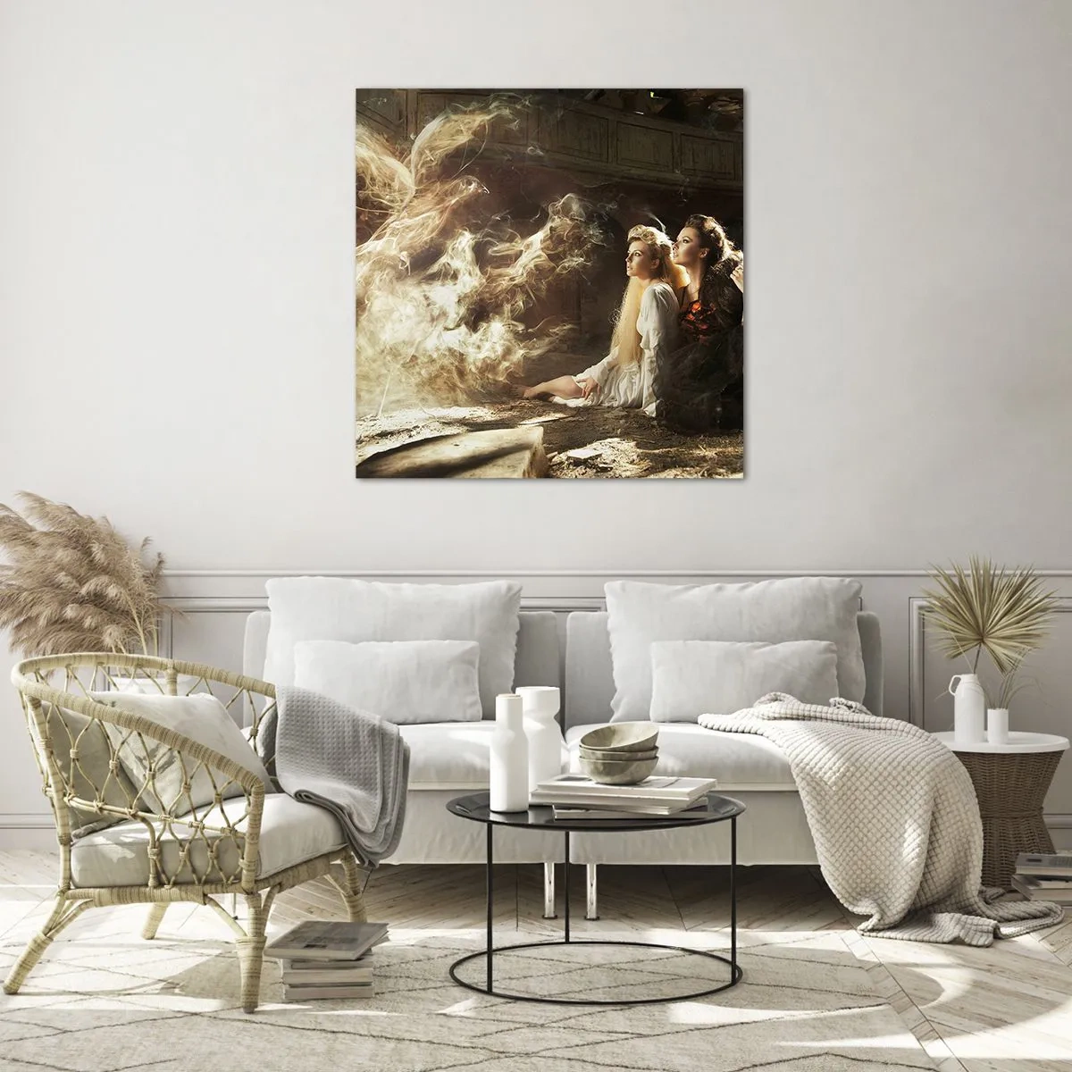 Impression sur verre - Image sur verre - Et il y a eu la poésie - 70x70 cm